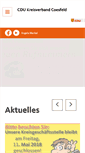 Mobile Screenshot of cdu-coe.de
